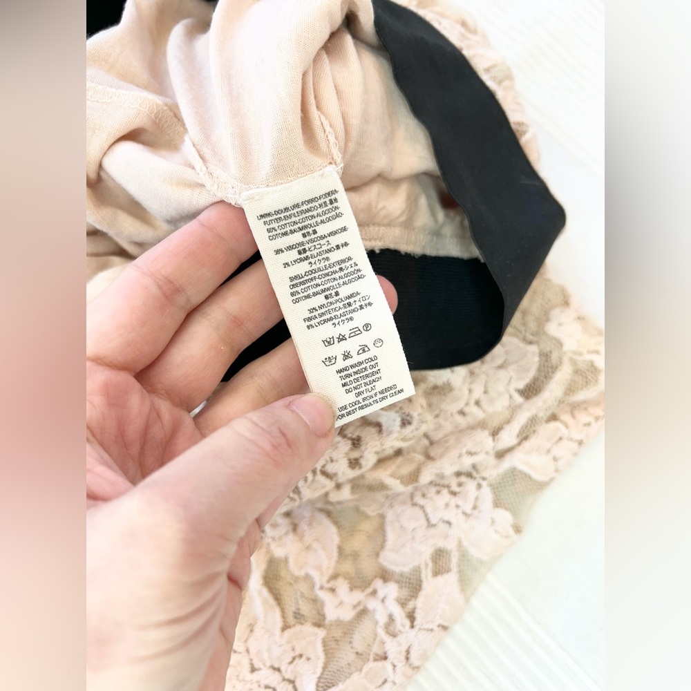 Free People Knit Lace Pencil Skirt - Picture 9 of 11